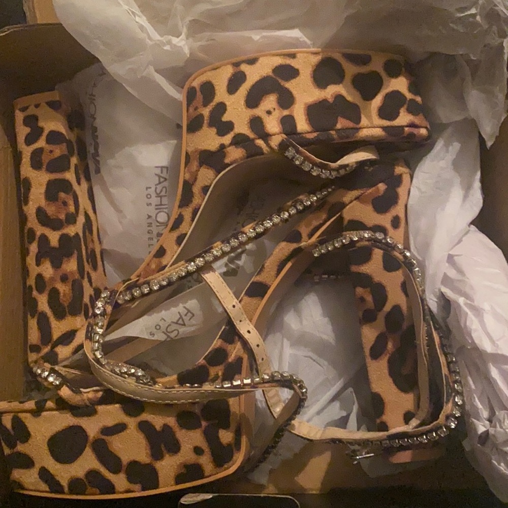 Fashion Nova Cheetah Pumps